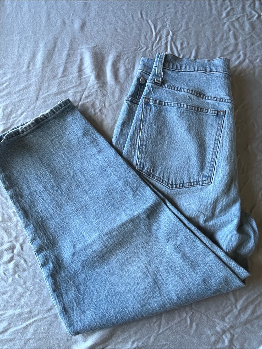 Madewell — Balloon Jeans Light Blue Wash